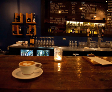 Bull & Bear Cafe in Hotel D'Corbiz, situated in Gomti Nagar, Lucknow